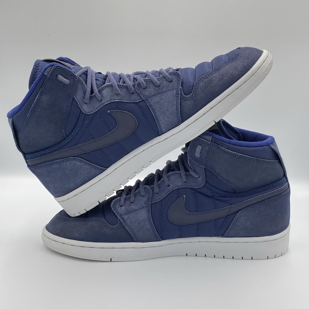 Nike Air Jordan 1 High Strap Retro Midnight Navy Shoes Men's Size 12 342132-400 - Picture 6 of 8